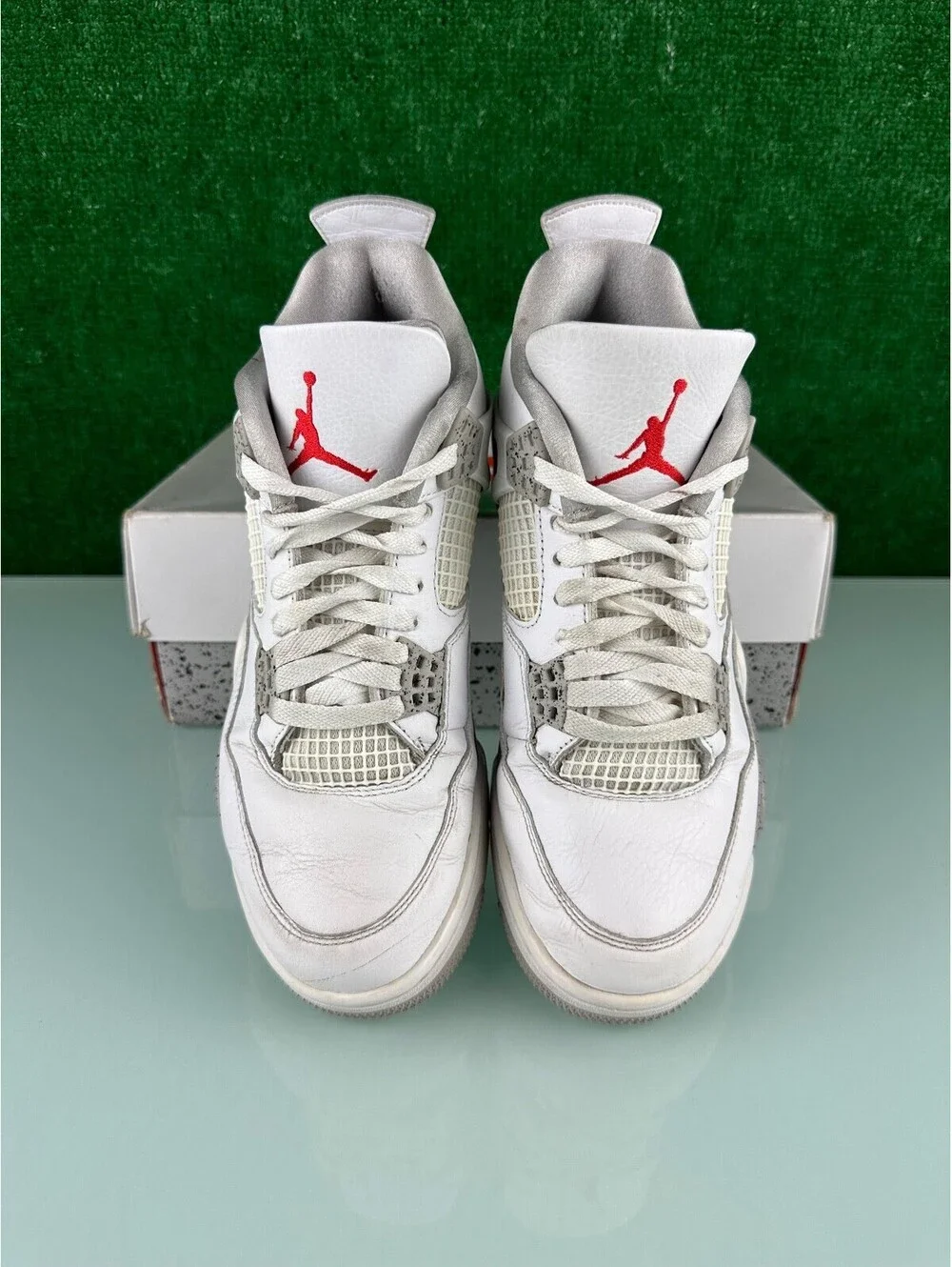 Size 9 - Jordan 4 Retro Mid White Oreo
